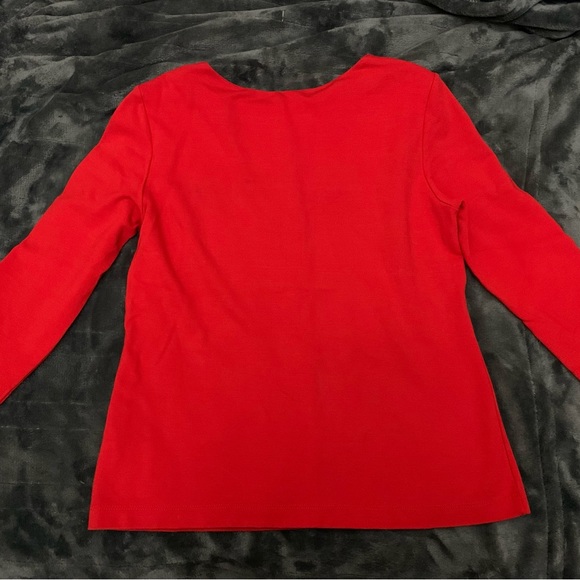 Red Blouse with Jewels - Picture 3 of 3